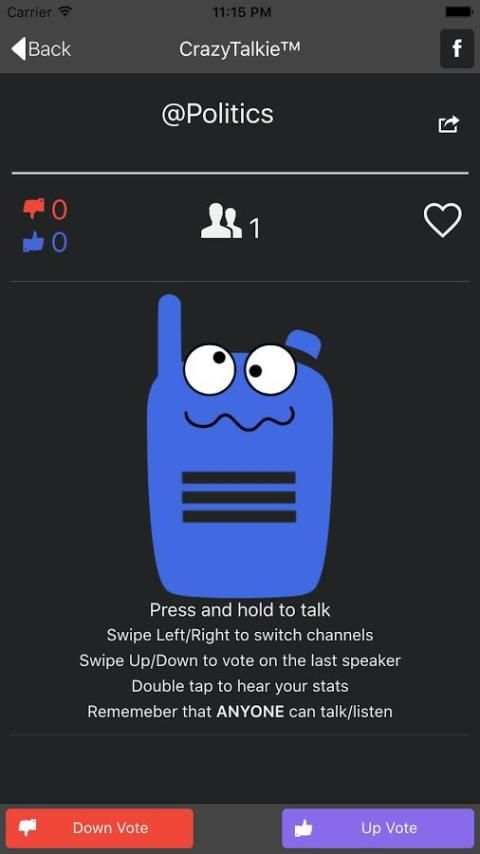 CrazyTalkie 1 تصوير الشاشة