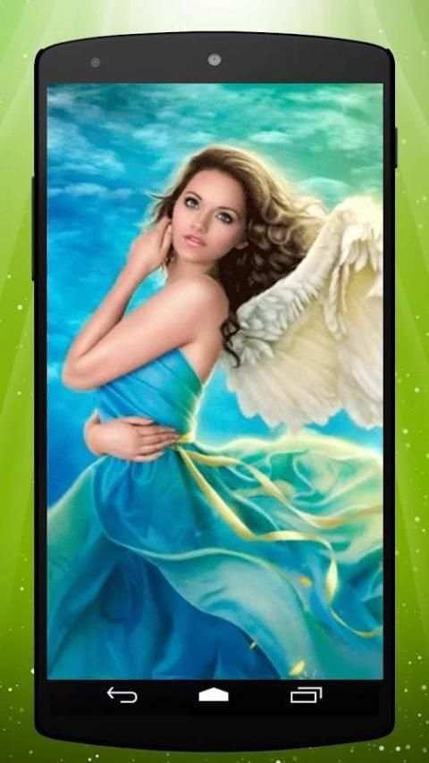 Sky Angel Live Wallpaper screenshot 2