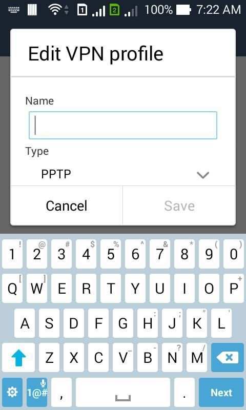 VPN screenshot 1