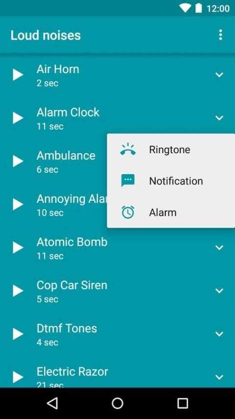 Loud Sound Ringtones screenshot 1