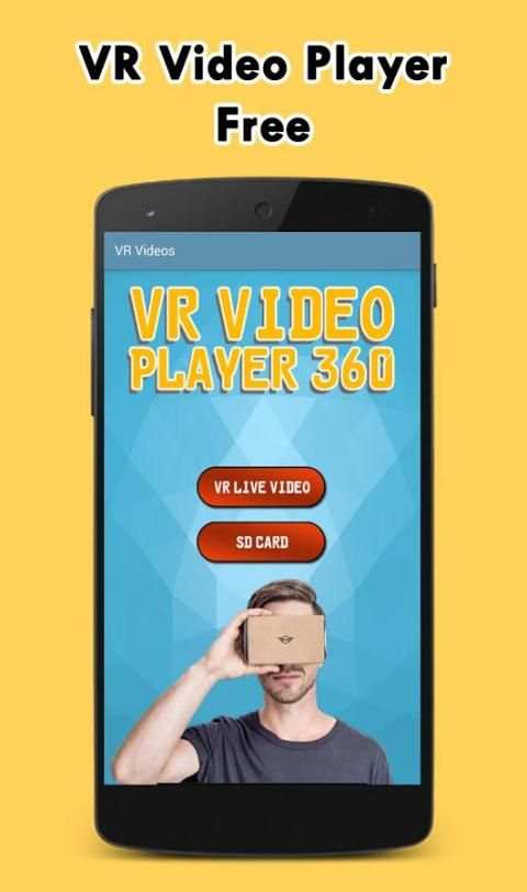 VR Video Player 1 تصوير الشاشة