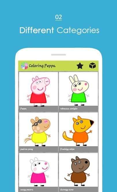 Coloring Peppa screenshot 4