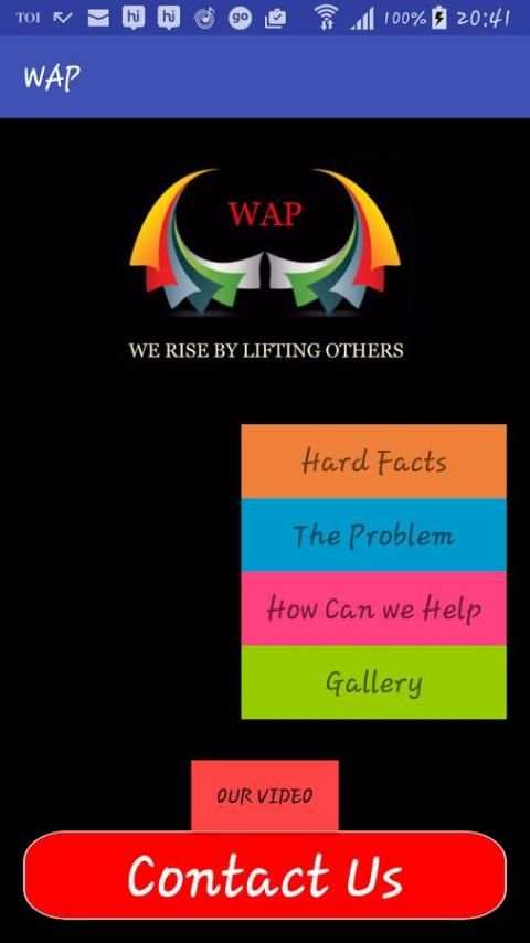 WAP (The Official App) скриншот 1