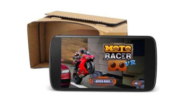 Moto Racer VR स्क्रीनशॉट 1