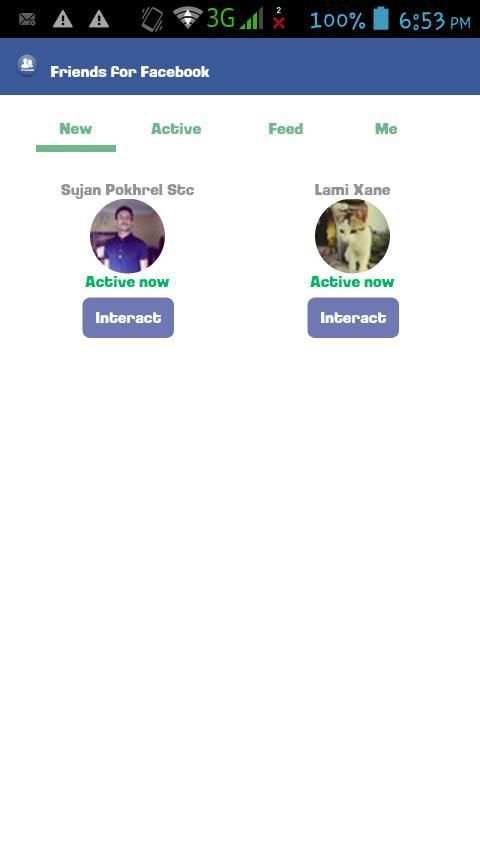 Friends for Facebook स्क्रीनशॉट 5