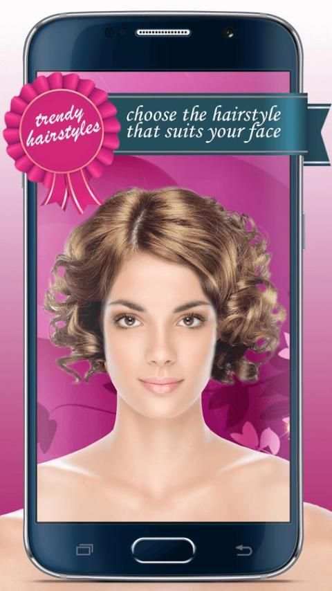 Gaya Rambut-Foto Montase screenshot 6