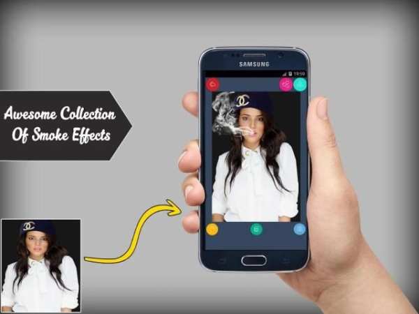 Smoke Effects Photo booth 5 تصوير الشاشة