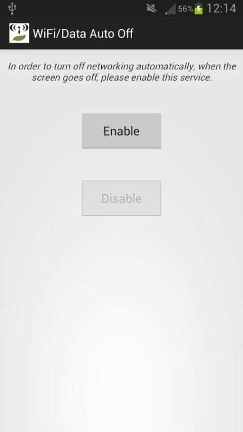WiFi/Data Auto Off screenshot 2