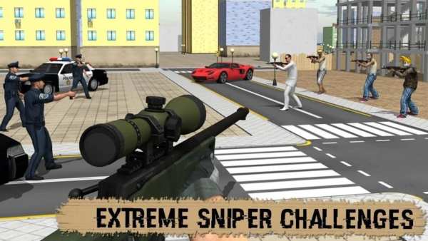 Sniper Cop Contract to kill 3D screenshot 5