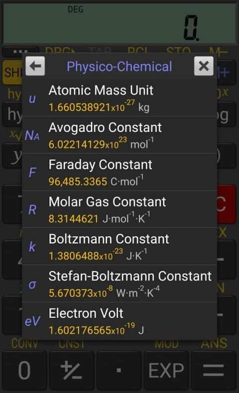 RealCalc Scientific Calculator скриншот 1