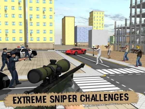 Sniper Cop Contract to kill 3D screenshot 11