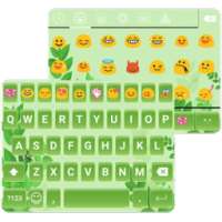 *Leaf Love Emoji Keyboard on 9Apps