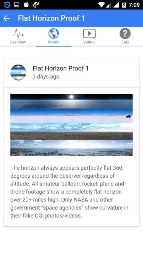 Flat Earth App screenshot 3