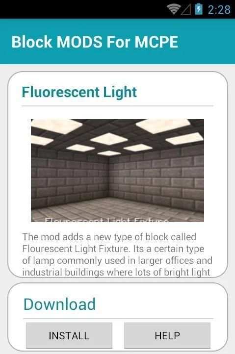 Block MODS PE скриншот 2