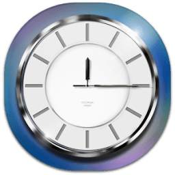 Chrome Analog Clock