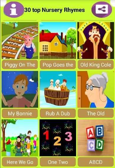 Top 30 Nursery Rhymes screenshot 4