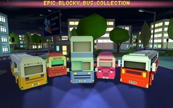 Bus Simulator City Craft 2016 स्क्रीनशॉट 6