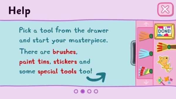 Peppa Pig: Paintbox screenshot 1