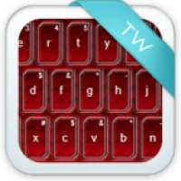 GO Keyboard Red Themes