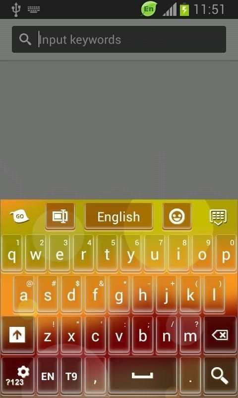GO Keyboard Keys Color screenshot 8