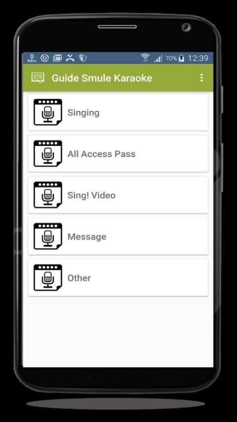 Guide Sing Karaoke Smule Video स्क्रीनशॉट 1