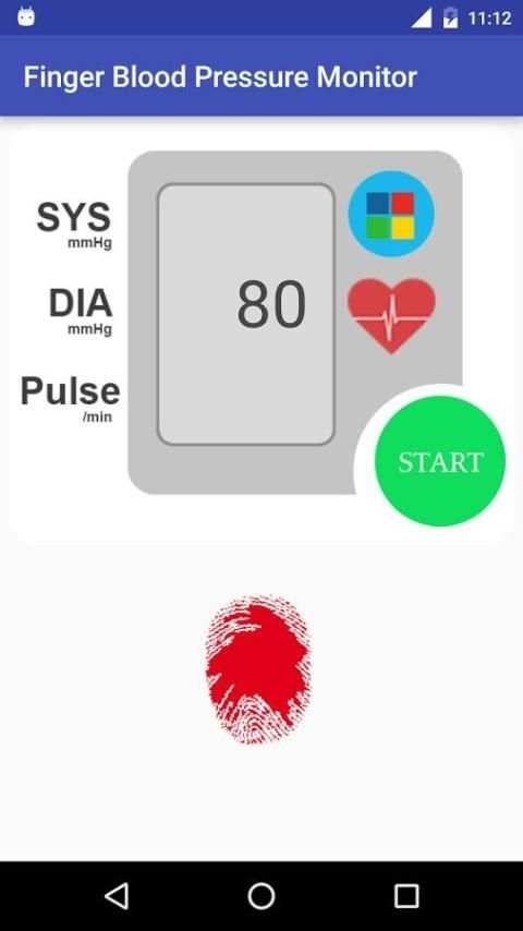 Finger Blood Pressure Monitor स्क्रीनशॉट 4