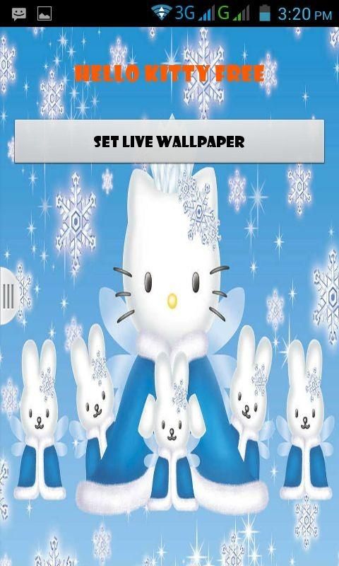 Hello Kitty Live Wallpaper Best Hot Apps screenshot 2