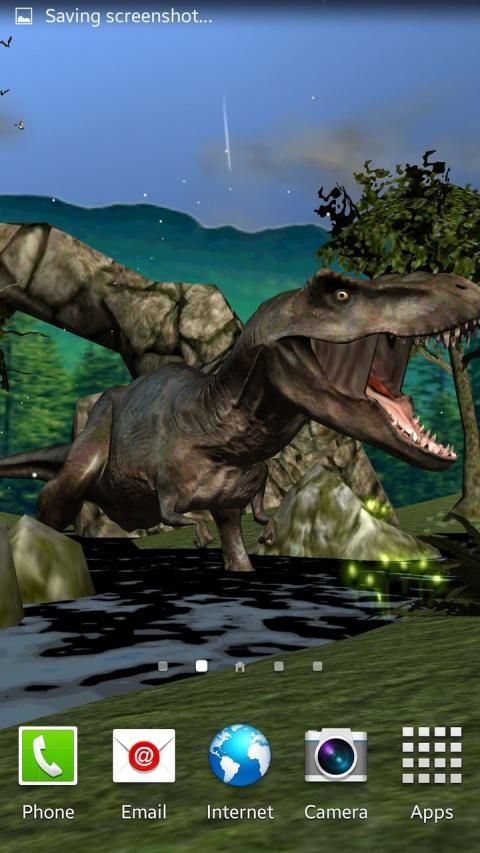 T-REX King live wallpaper Lite скриншот 2