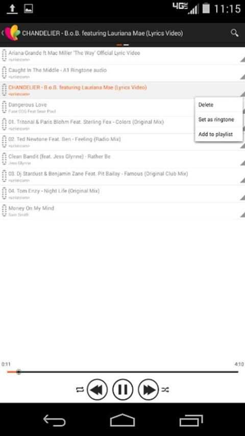 Simple mp3 pro screenshot 5