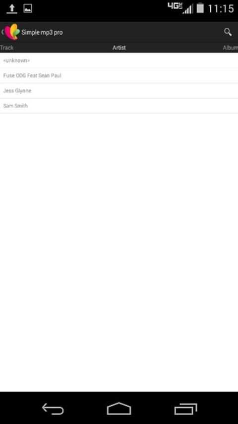 Simple mp3 pro screenshot 2