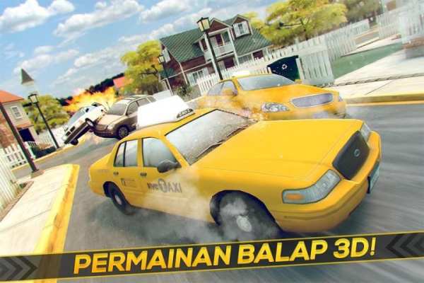 Taxi Kota Balap Game screenshot 12