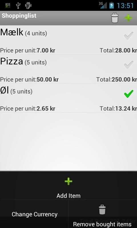 Shopping List screenshot 3