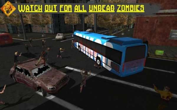 Bus Simulator 16: Zombie City स्क्रीनशॉट 1