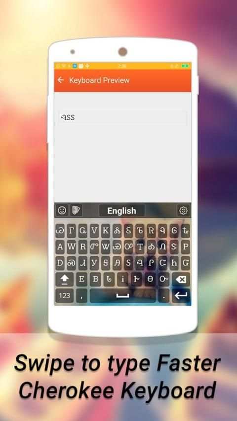 Cherokee Keyboard 2 تصوير الشاشة