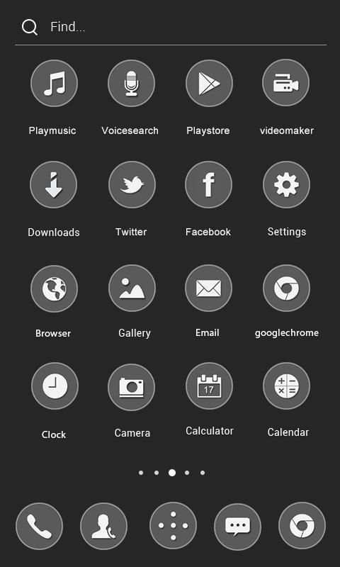 Black Cool Theme screenshot 1