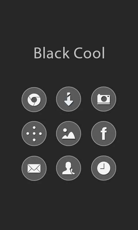 Black Cool Theme screenshot 3