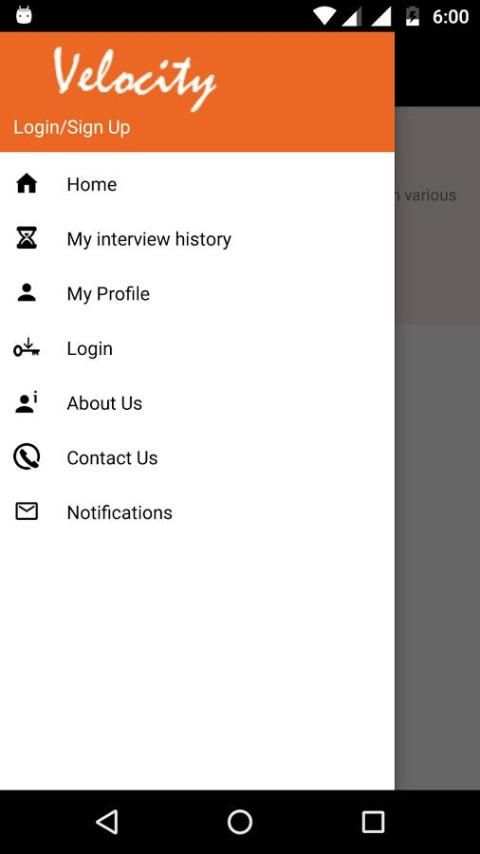 Velocity Interview App screenshot 14