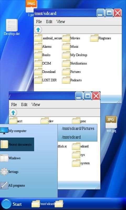 Windows File Manager स्क्रीनशॉट 1