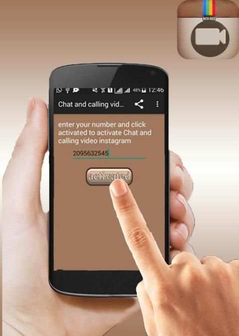 video calling instgram prank screenshot 3