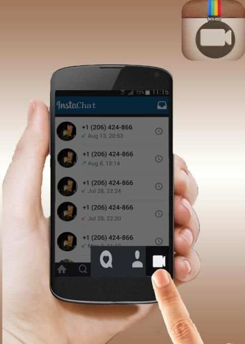 video calling instgram prank screenshot 1