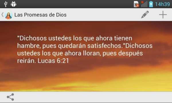 Las Promesas de Dios 5 تصوير الشاشة