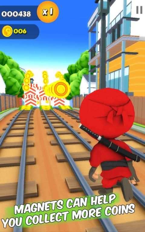 Subway Ninja Surf Run screenshot 6
