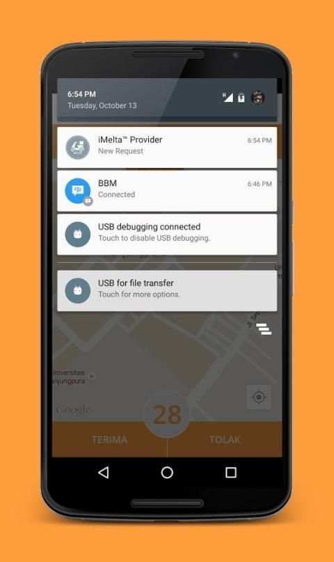 iMelta - Aplikasi Rider screenshot 2
