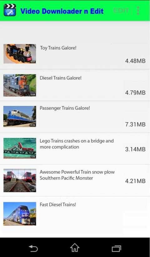 Video Downloader dan Editor screenshot 10