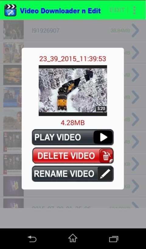 Video Downloader and Editor screenshot 2