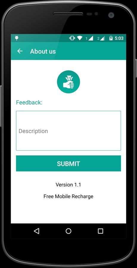 Free Mobile Recharge screenshot 2