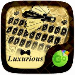 Luxurious GO Keyboard Theme