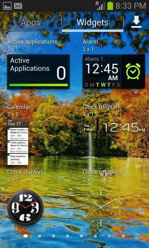 Colorful Lake Live Wallpaper स्क्रीनशॉट 1