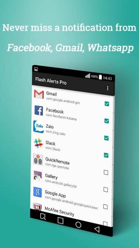 Flash Alerts Pro скриншот 5