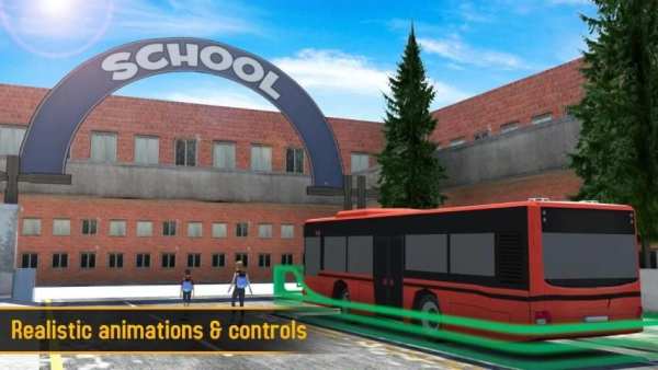 School Bus 3D 7 تصوير الشاشة